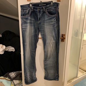 Affliction Blake Black premium relaxed 38